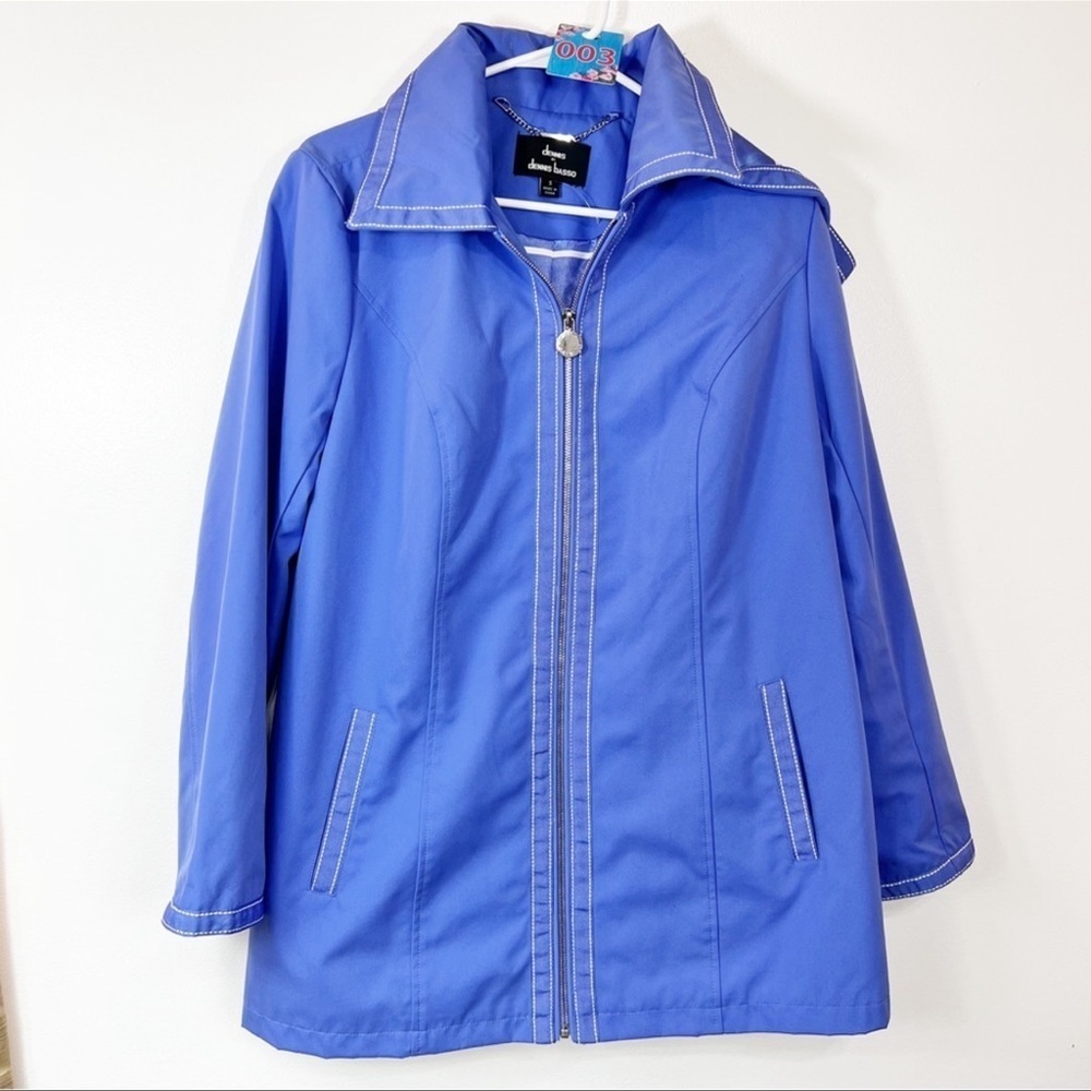 Dennis By Dennis Basso Coat Polyester Size Small